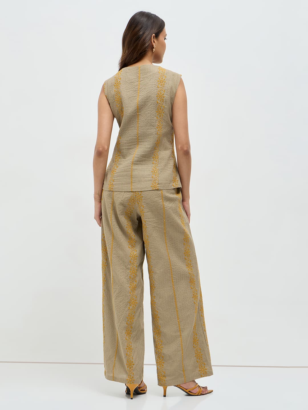 Embroidered Coord Set